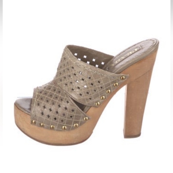 Prada Colorblock Pattern Slides - Picture 2 of 5